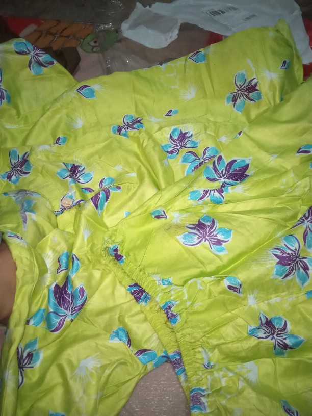 One Set Celana Panjang Setelan Batik Baju Rumah Cp Tidur Santung Rayon Bali Solo