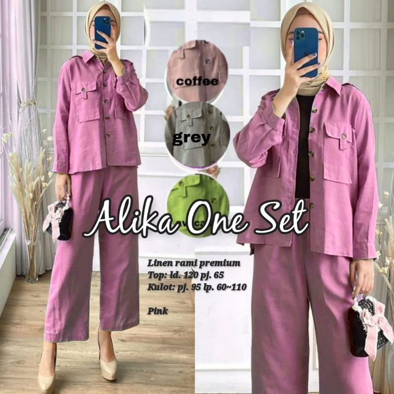 ALIKA SETELAN BAJU WANITA TERBARU