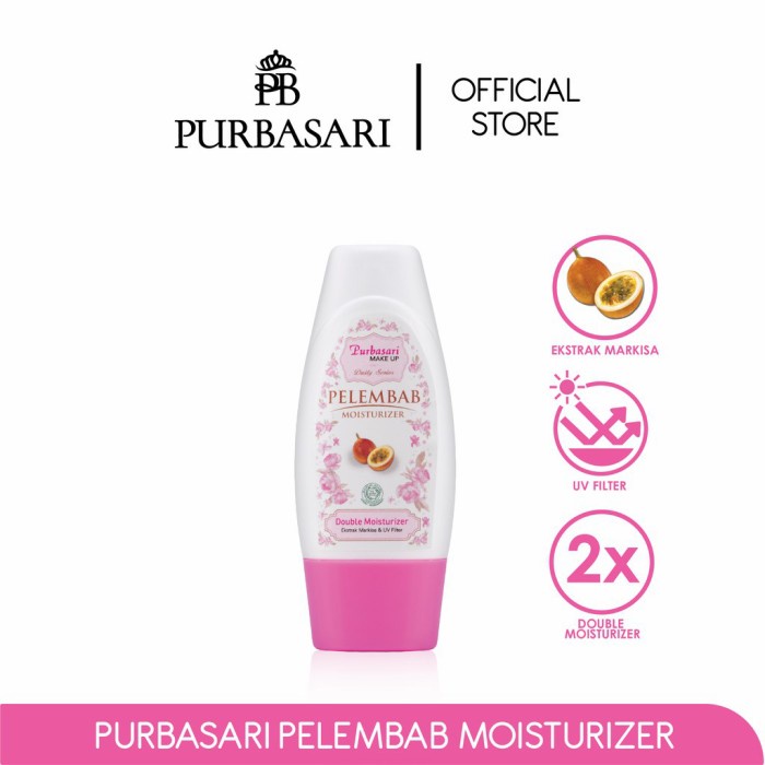 Purbasari Pelembab Moisturizer 35 ml / Purbasari Pelembab Daily Series