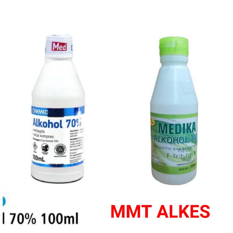 Alkohol 70% 100ml, Antiseptik / anti bakteri