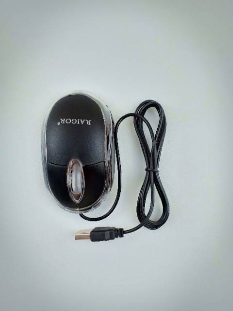 MOUSE USB RAIGOR STANDARD PC - LEPTOP - MOUSE MURAH KUALITAS BAIK