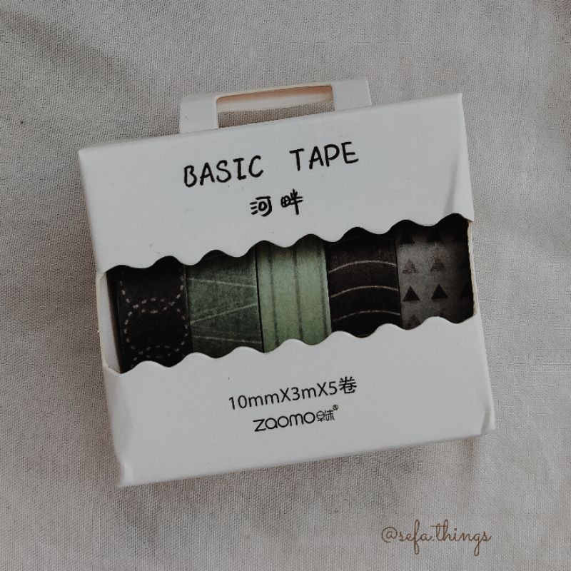 

5 rolls set washi tape