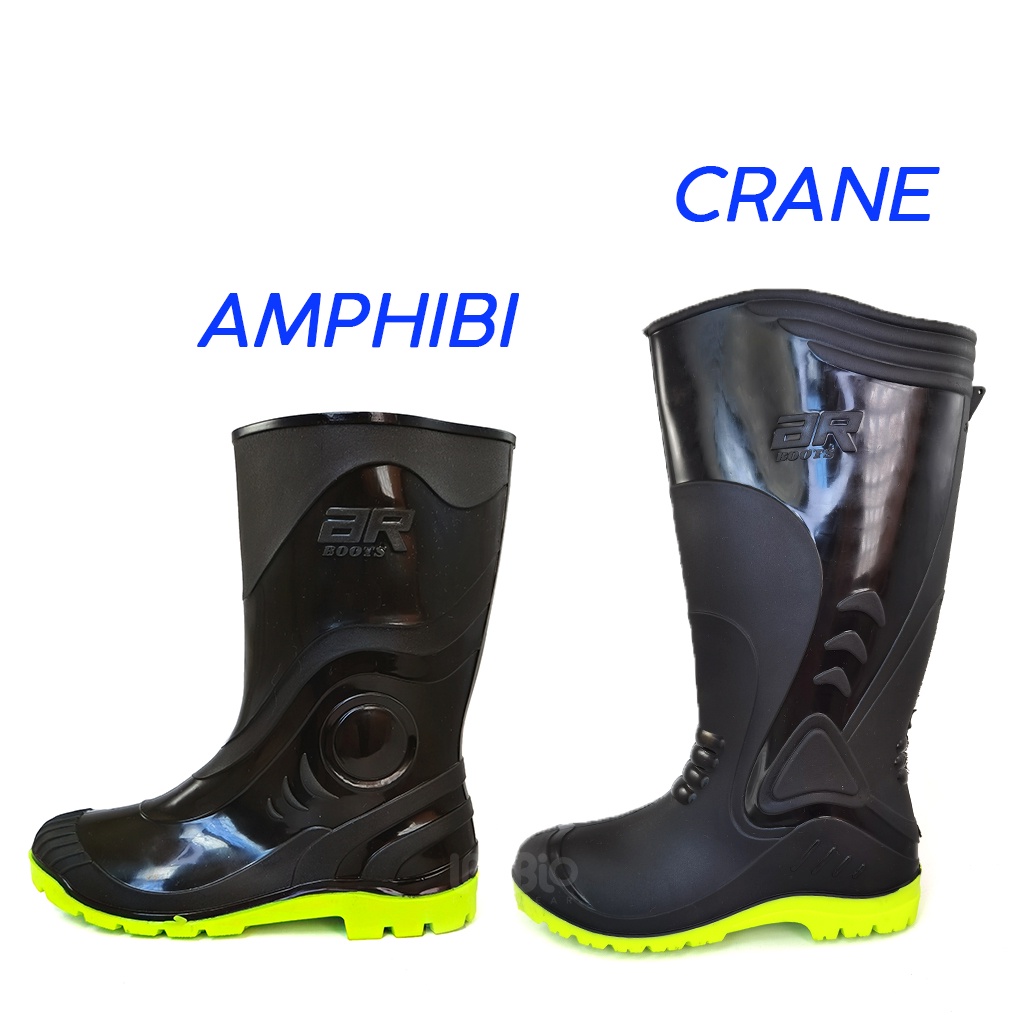 Boot Air/Hujan Anti Selip &amp; Licin dan Tahan Banting AR Boots - Amphibi