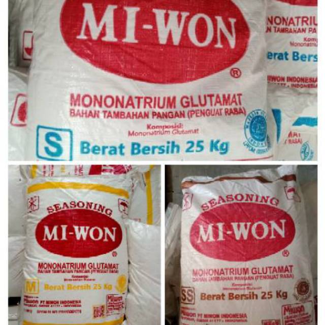 

termurah miwon sak isi 25 kg - micin msg industri