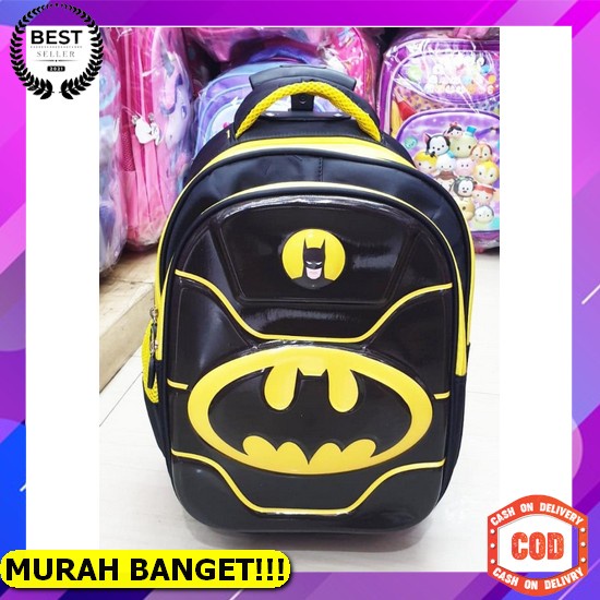 Tas Troli Sd Bt21/ Tas Troli Ransel Sd Bt21 Bts/ Tas Anak Sekolah Bt21/ Tas Dorong Anak Bt21 Impor T