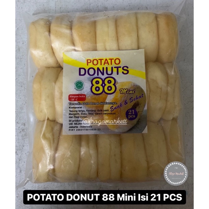 Potato Donut 88 Mini Isi 21 pcs