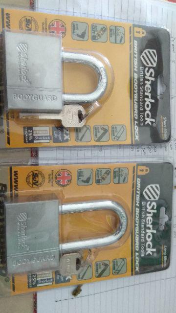 Gembok Original Sherlock British Bodyguard Lock Long 60mm