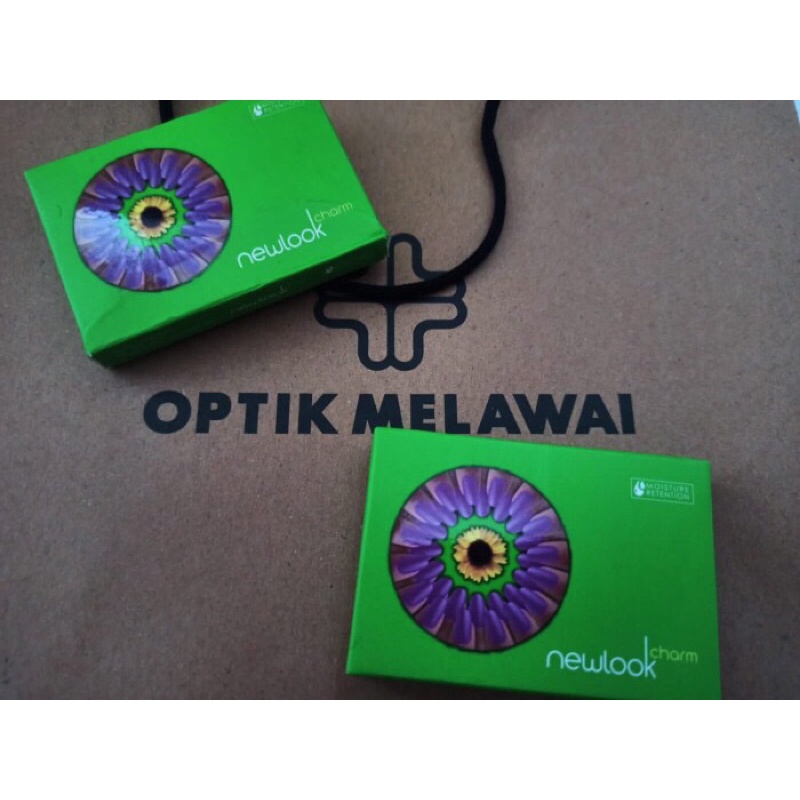 Softlens NewLook Charm Brown minus -3.75 Original Optik Melawai