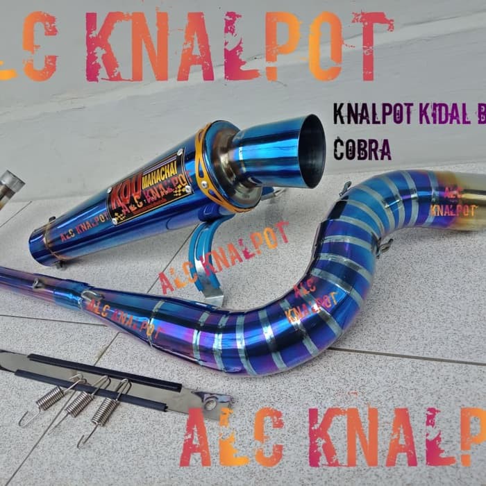 Knalpot Kou bebek kidal bluemon Cobra - knalpot kou jupiter kidal