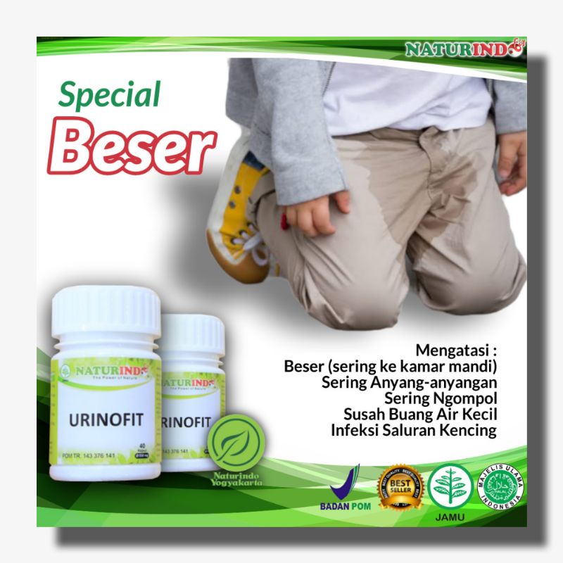 Obat Beser Sering Anyang Anyangen Ngompol Infeksi Saluran Kemih Susah Buang Air Kecil URINOFIT NATUR