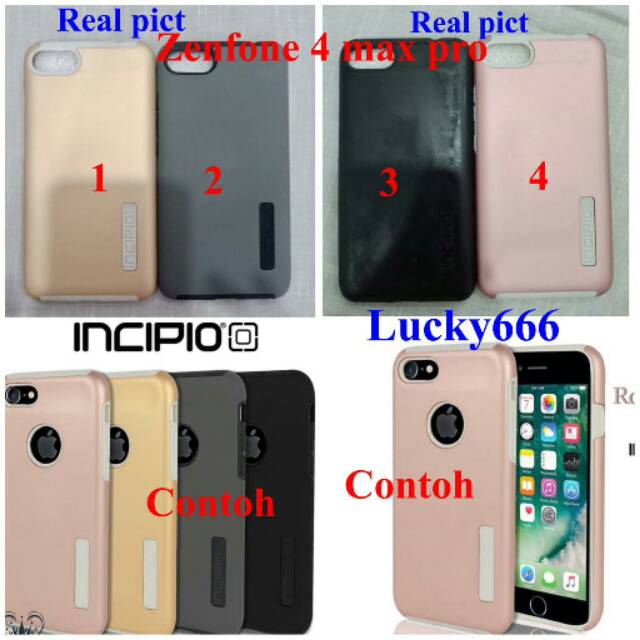 Hard case incipio asus zenfone 4 max pro hardcase polos zenfone 4 max pro zc554kl