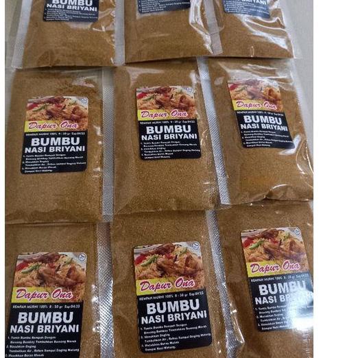 

⇝ BUMBU NASI BRIYANI 35 GRAM ( UNTUK SEKILO BERAS) ㆈ