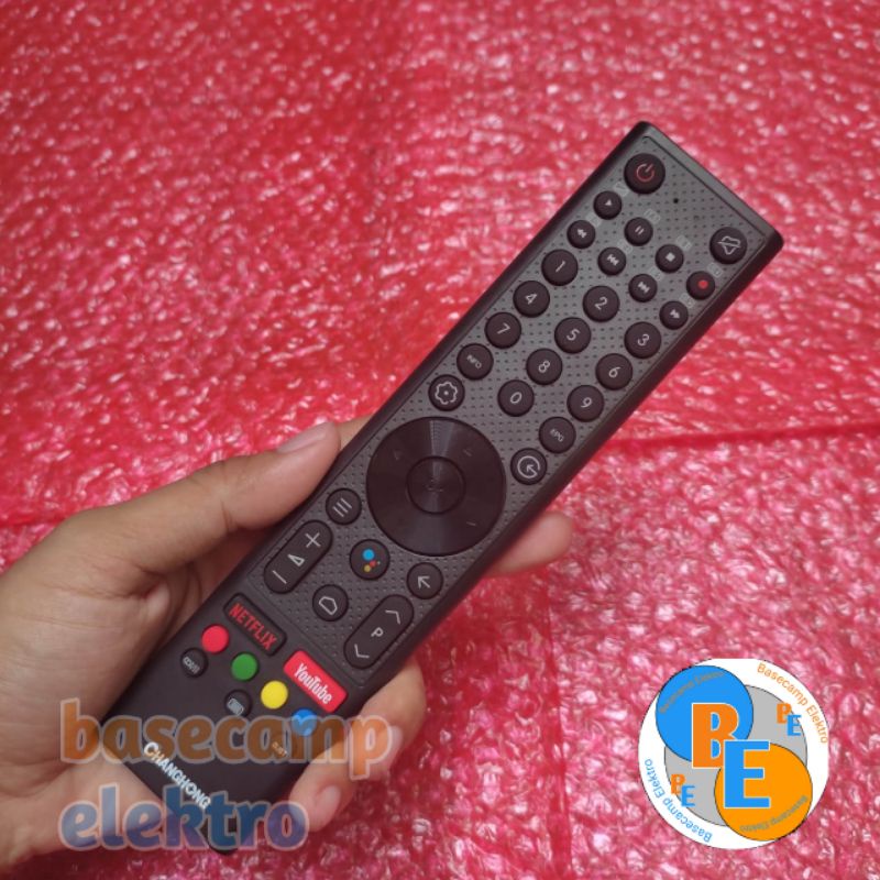 Remote TV CHANGHONG Android TV 100% Original Support Bluetooth Google Voice Assistant Remot TV CHANG