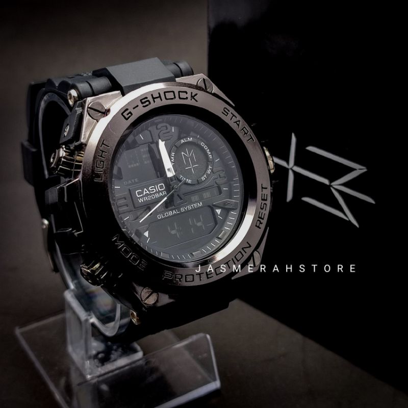 Jam Tangan Maternal X G Shock Full Metal Black