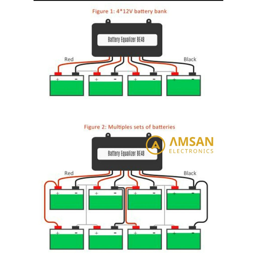 Battery Baterai equalizer Aki Accu Balancer 48V BMS Aki Equaliser