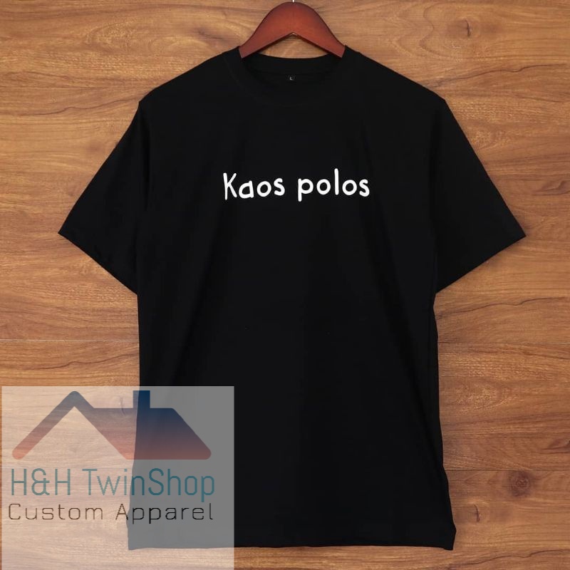 [COD] TSHIRT BAJU KAOS POLOS / KAOS KATA KATA BISA REQUEST / KAOS KATA LUCU H&H TwinShop