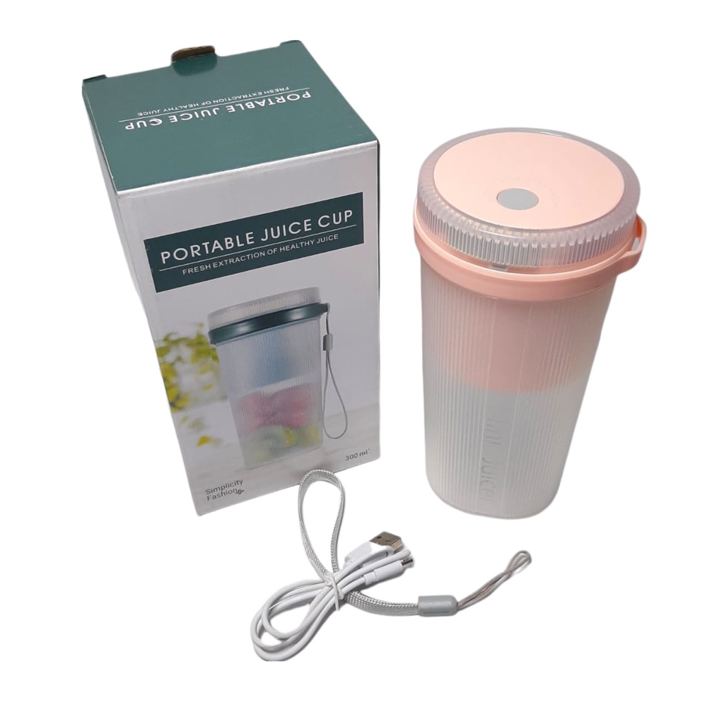 Juice Blender Cup Portable Mini Rechargeable 300Ml