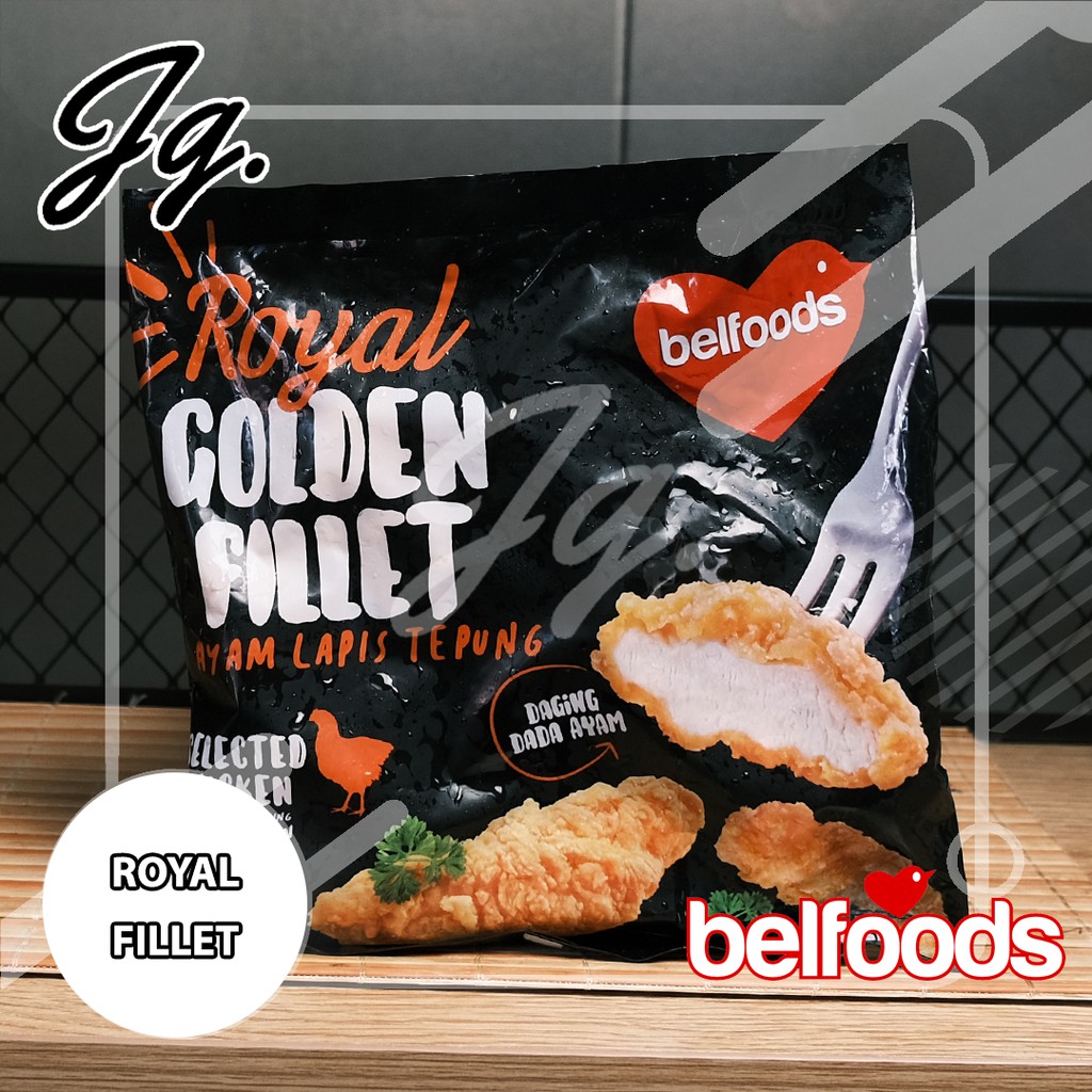 

Belfoods Royal Golden Fillet 250 gr | Ayam Lapis Tepung Beku