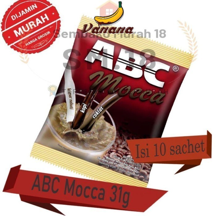 

Kopi ABC MOCCA 27gr Harga grosir renteng - minuman murah