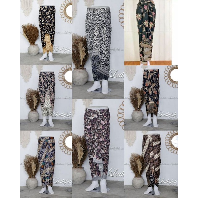 ROK LILIT REMPEL ||  Batik Rok Lilit Instan || Bawahan Kebaya Premium JUMBO