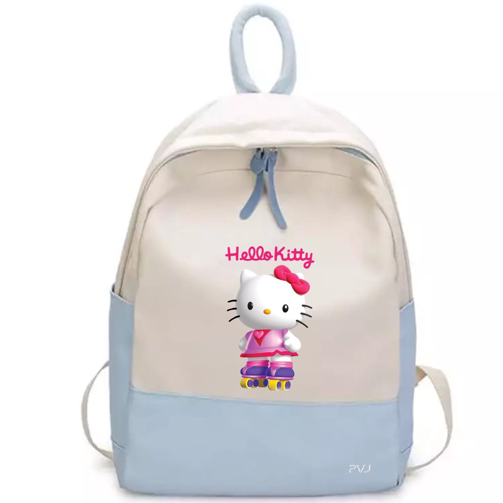 PVJ Tas Hello Kitty Anak Perempuan Ransel Sekolah Kekinian