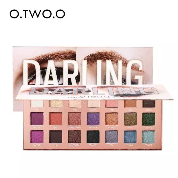 O.TWO.O Palet Eyeshadow Darling Isi 21 Warna Shimmer 9994