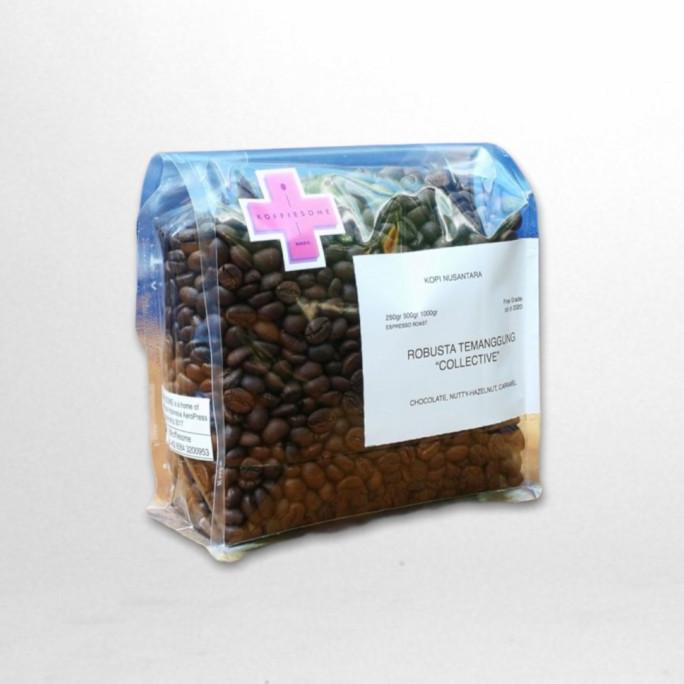 

biji kopi robusta temanggung MEDIUM TO DARK Roast, 250gr
