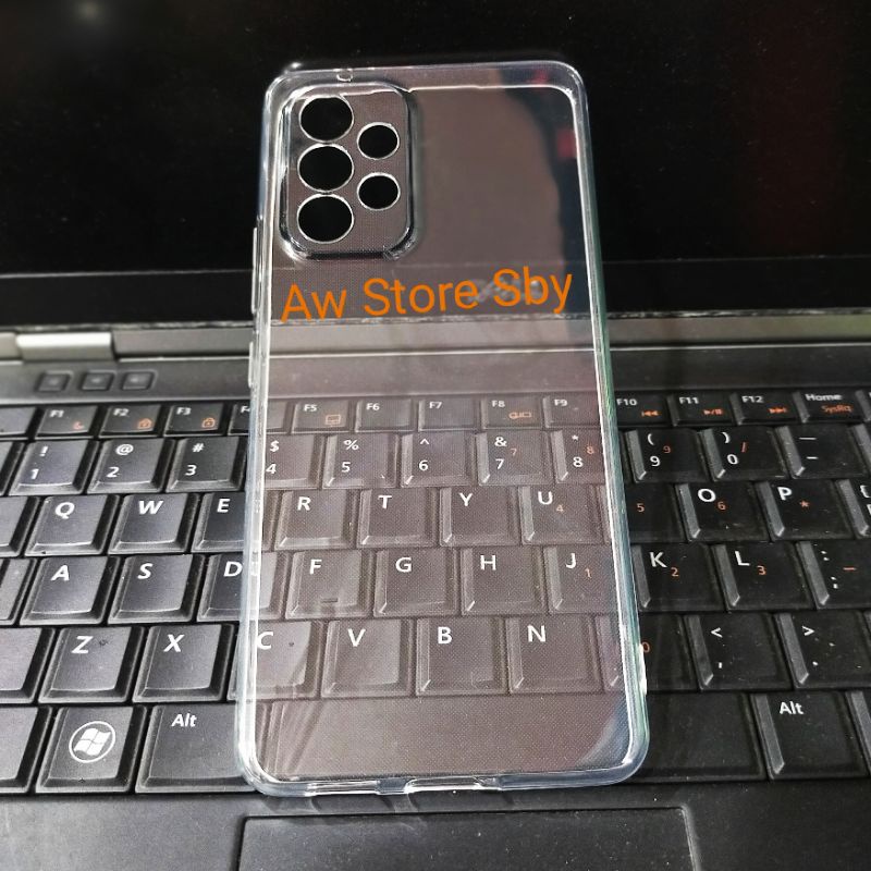 HD Clear Case Samsung A23 A33 A53 A32 M22 M33 Note 9 S20 FE S21 FE Tebal Transparant anti slip 2.0mm