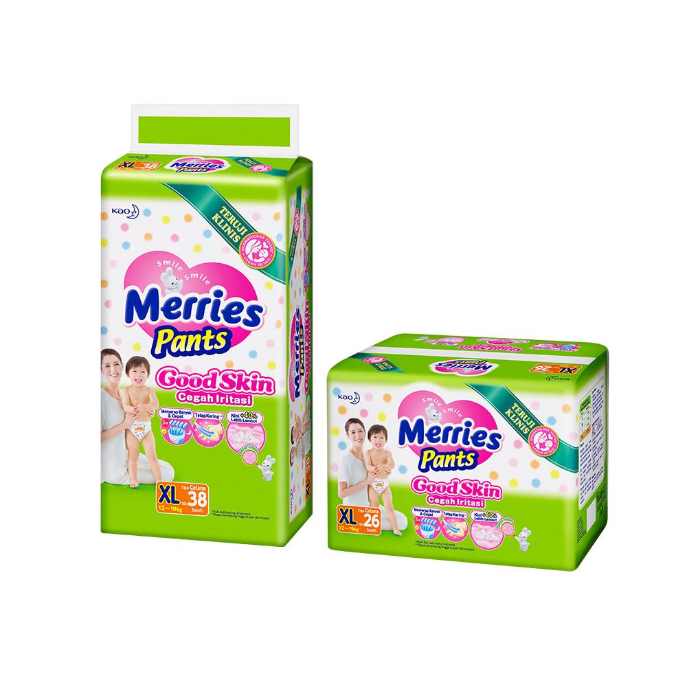 Merries Pants Good Skin XL 26 + XL 38