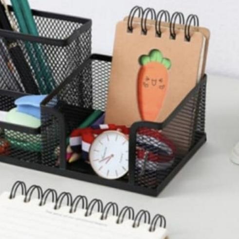 

◙ Desk / Memo Organizer Vtec 9058 kotak memo tempat pulpen ⅎ