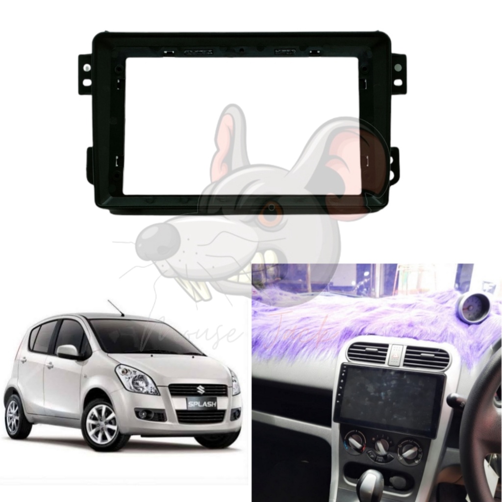 Frame Head unit Android Suzuki Splash 9 inch