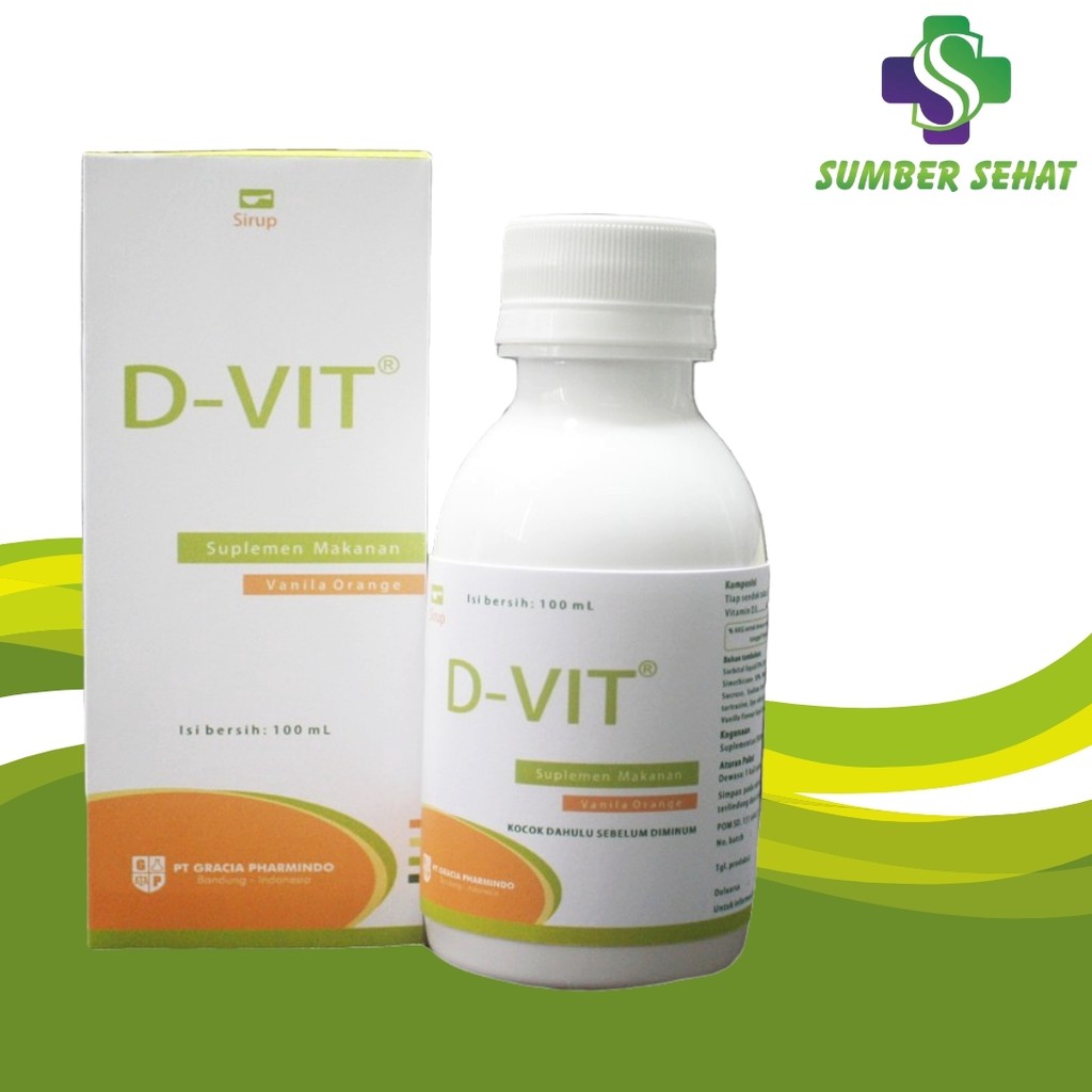 D VIT SIRUP 100 ML