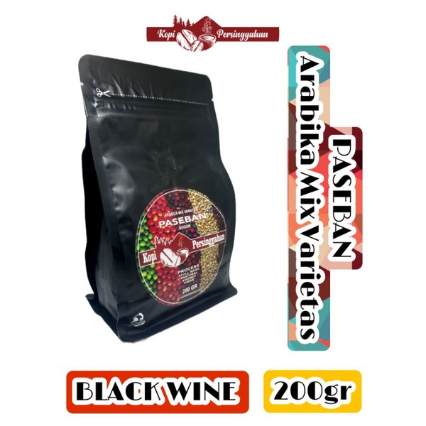 

Kopi Arabika Paseban Mix Varietas Jawa Barat BLACK WINE