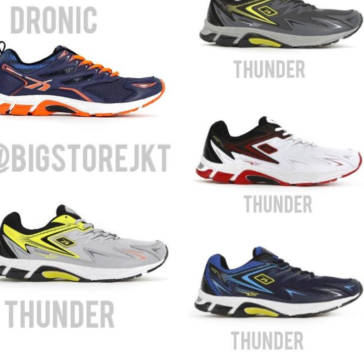 SALEE.. Spotec Dronic || Thunder Sepatu Running Spotec ORIGINAL