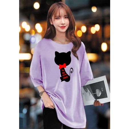 Baju wanita oversize | baju kaos wanita motif | kaos wanita bigsize | kaos wanita import | lengan pdk T-shirt / T-shirt kaos distro