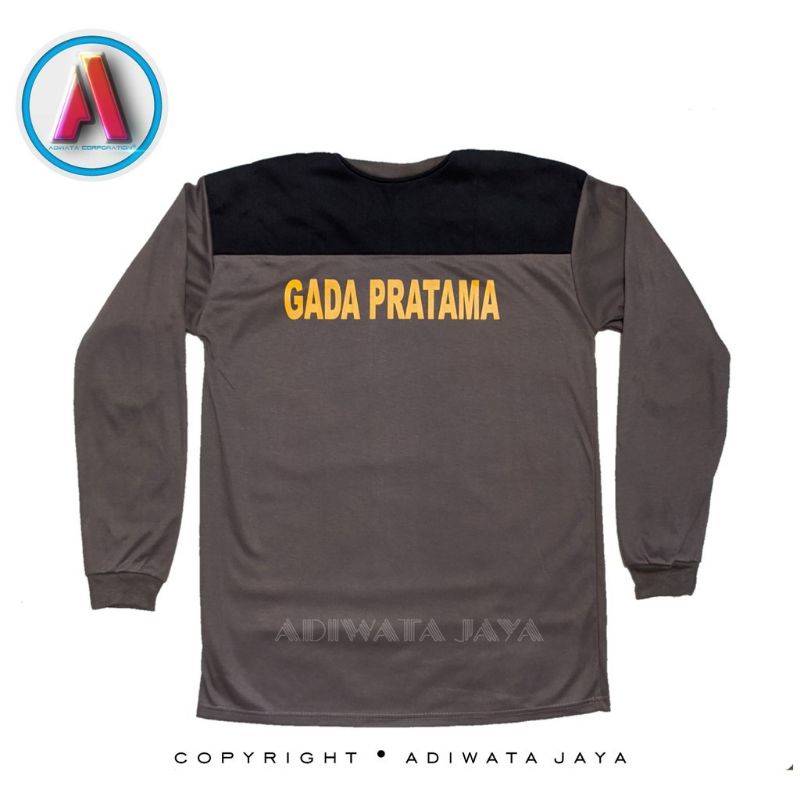 KAOS SATPAM LENGAN PANJANG/GADA PRATAMA