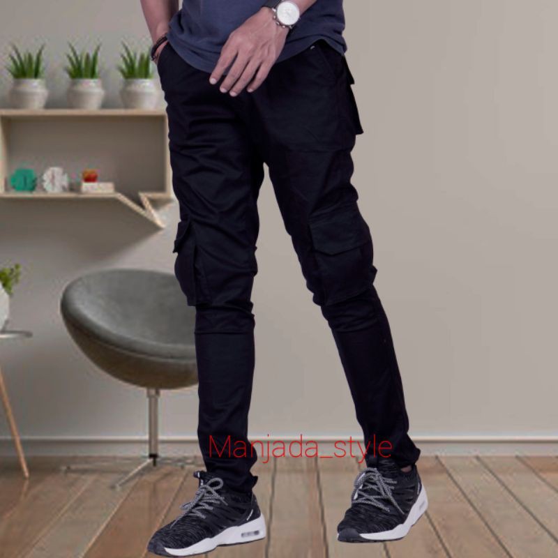 NEW!! CARGO PANJANG PRIA ARMY CELANA CARGO CHINO PINGGANG KARET CARGO DISTRO CELANA PRIA DEWASA CARGO MURAH PREMIUM