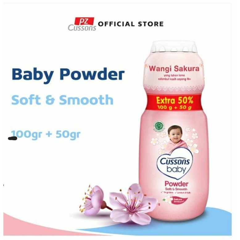 CUSSONS BABY PODWER Bedak Agar Menyegarkan Kulit Bayi