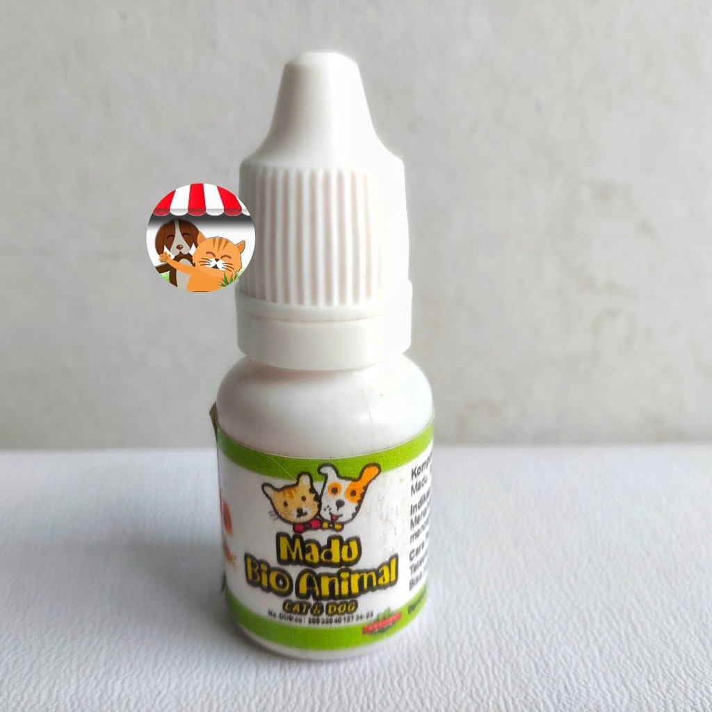 Madu Kucing &amp; Anjing Bio Animal 10ml - Vitamin Penambah Nafsu Makan