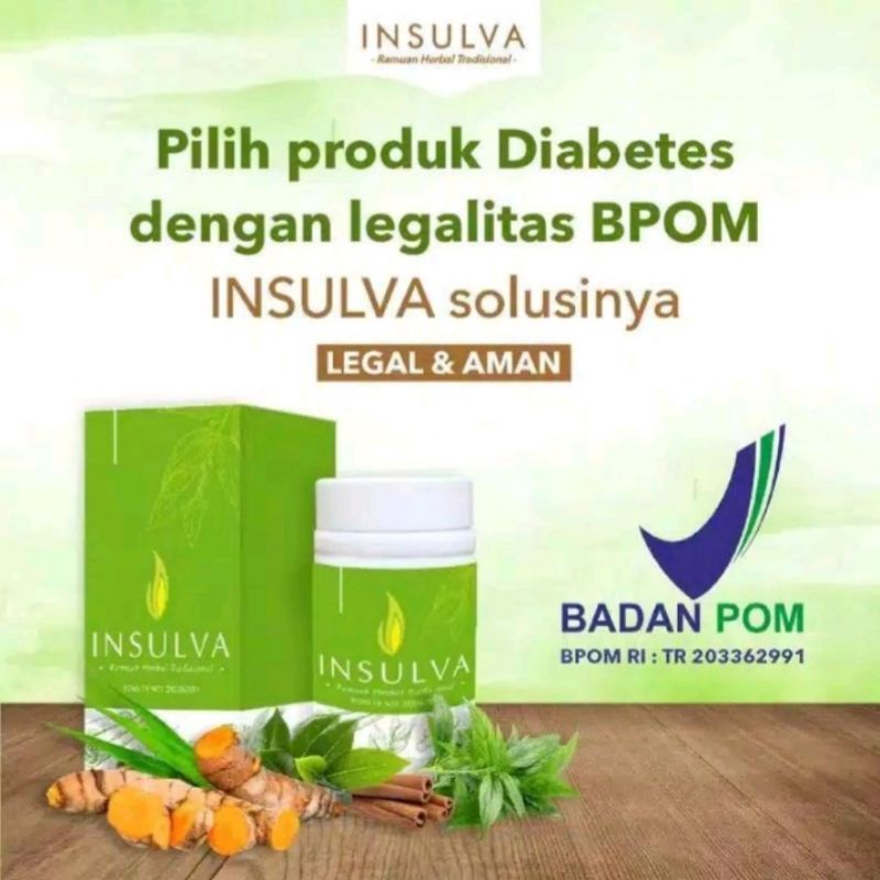 

INSULVA obat diabetes ampuh pasti sembuh asli original BPOM