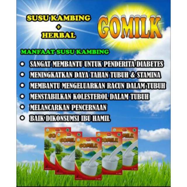 

Susu kambing etawa plus daun kelor