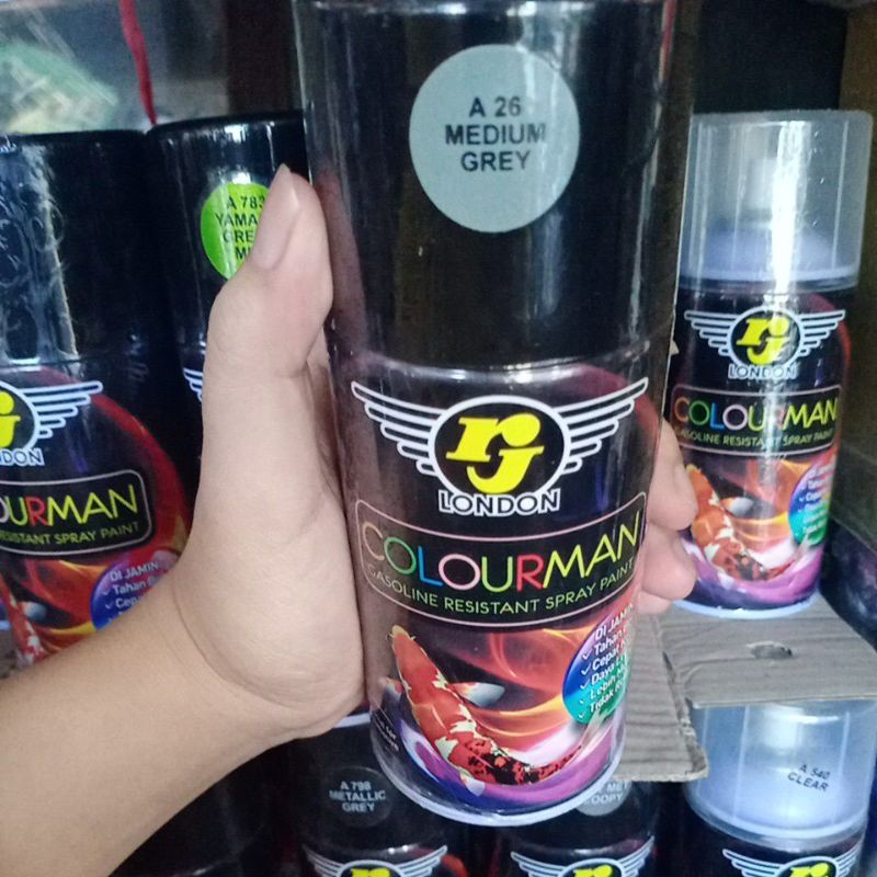 RJ London Colourman A 26 Medium Grey