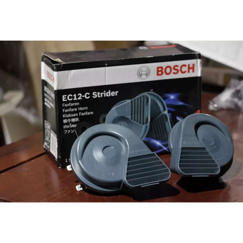 Klakson Waterproof BOSCH STRIDER EC12 ORIGINAL LENGKAP 1 set isi 2 pcs