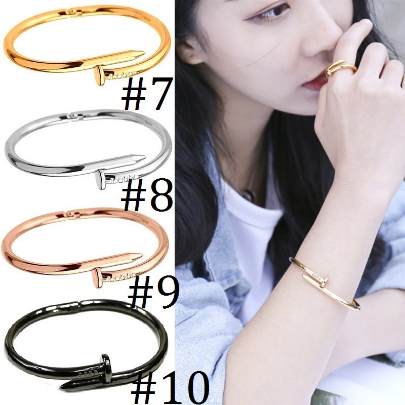 Gelang Pacar Pasangan Perak Titanium Energi Magnetik Hati Love Cinta Gaya Untuk Wanita Bangle