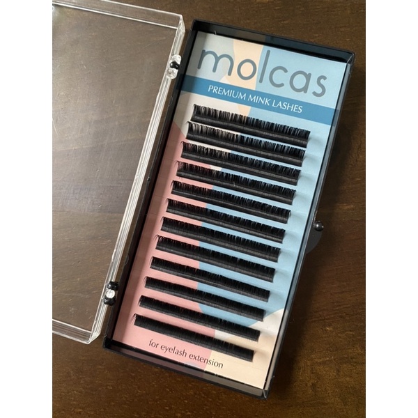 MOLCAS LASH CLASSIC EYELASH EXTENSION 0.05/0.07/0.10/0.15/0.20 SAMBUNG BULUMATA KOREA