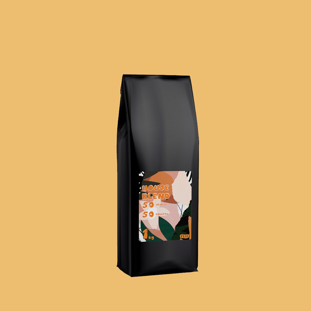 

Biji Kopi House Blend 50:50 (1kg)
