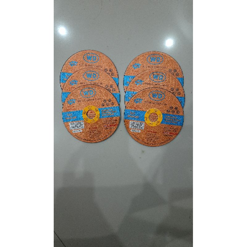 Mata gerinda potong / Batu gerenda potong / Pisau potong besi WD 4' / mata gerinda