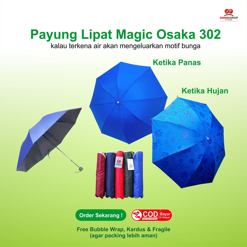 PAYUNG LIPAT SKY 3D MAGIC OSAKA / DIMENSI LAPISAN ANTI UV