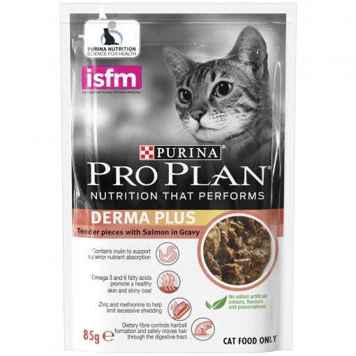 Proplan Derma Plus Pouch 85gr Pro plan Derma Plus Pouch 85gr