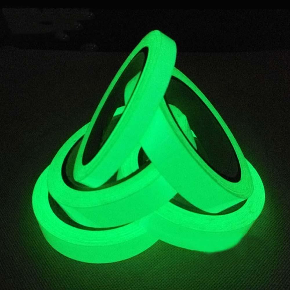 NICKOLAS1 Luminous Stiker Neon Tape Alat Pancing Pancing Perban Glow Gelap Self luminous Strip Luminescent Glow Tape Perekat Diri